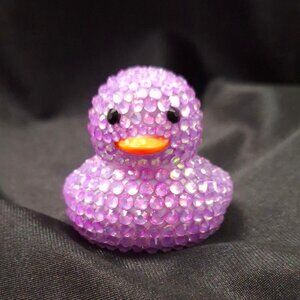Lavender Rubber Duck, Bling Duck, Jeep Ducks, Spring Gift, Easter Gift